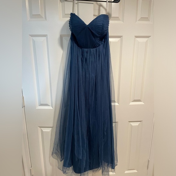 Jenny Yoo Navy Tulle Dress - Picture 4 of 9
